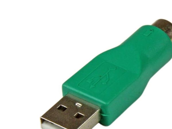 StarTech Replacement PS/2 Mouse to USB Adapter F/M - use with PS/2 and USB capable mouse only (GC46MF) - Musadapter - PS/2 (hunn) til USB (hann)