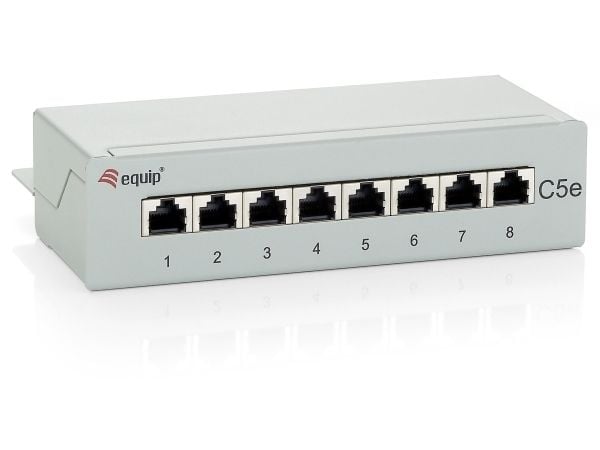 Equip 227308, RJ-45, Gull, Cat5e, Grå, ANSI/TIA/EIA 568, -40 - 80 °C