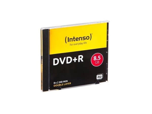 Intenso - 5 x DVD+R DL - 8.5 GB 8x - CD-fodral