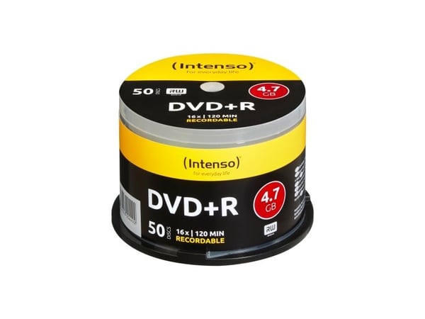 Intenso - 50 x DVD+R - 4.7 GB 16x - spindel