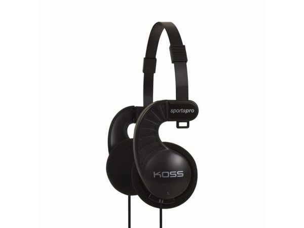 Koss SportaPro - Hodetelefoner - on-ear - kablet - 3,5 mm jakk - grå