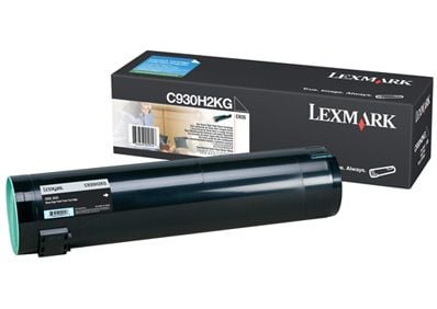 Lexmark C930H2KG, 38000 sivua, Musta, 1 kpl