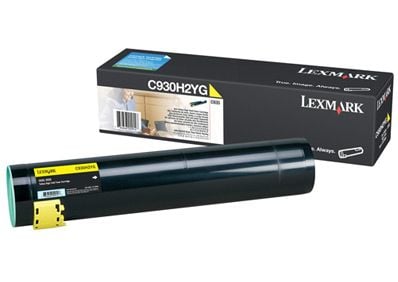 Lexmark C930H2YG, 24000 sivua, Keltainen, 1 kpl