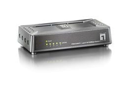 LevelOne FSW-0508TX - Switch - 5 x 10/100 - stasjonær