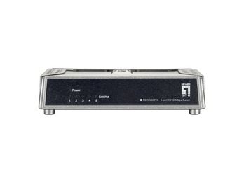 LevelOne FSW-0508TX - Switch - 5 x 10/100 - stasjonær