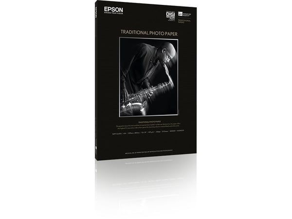 Epson Traditional Photo Paper - A3 plus (329 x 423 mm) - 330 g/m² - 25 ark fotopapir - for SureColor P5000, P800, SC-P10000, P20000, P5000, P700, P...