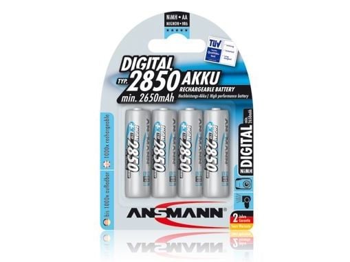 ANSMANN Digital - Batteri 4 x AA type - NiMH - (oppladbart) - 2850 mAh