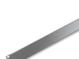 Triton - Tomt panel - RAL 7035 - 2U