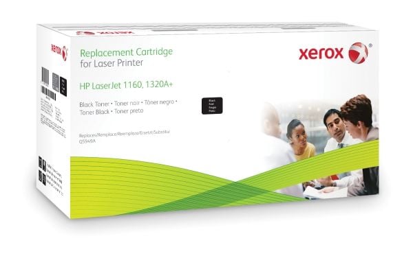 Xerox Värikasetti, musta. Vastaa tuotetta HP Q5949A. Yhteensopiva avec HP LaserJet 1160, LaserJet 1320-tulostimen kanssa, 2500 sivua, Musta