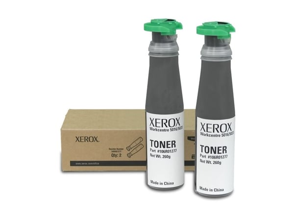 Xerox WorkCentre 5020 - 2-pack - svart - tonerpåfylling - for WorkCentre 5016, 5020