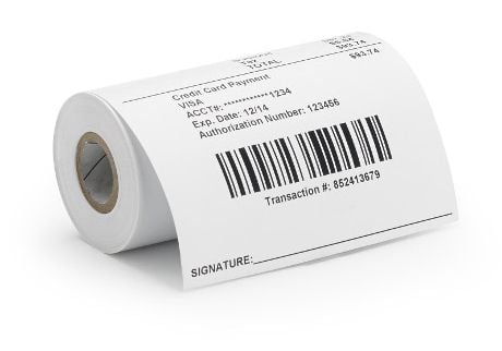 Zebra Z-Perform 1000D 80 Receipt - Hvit - Rull (5 cm x 19 m) 20 rull(er) kvitteringspapir - for Cameo 2; Encore 2; QL 220