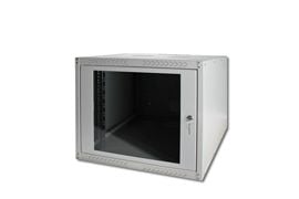 DIGITUS SoHoline DN-19 07-U-EC - Skap - veggmonterbar - grå, RAL 7035 - 7U - 19"