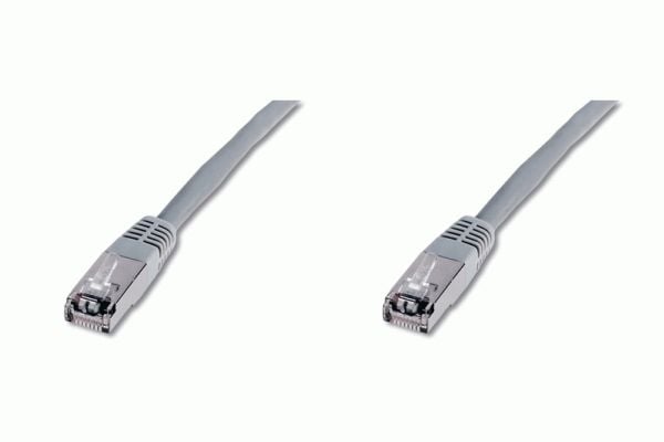 Assmann Digitus - Koblingskabel - RJ-45 (hann) til RJ-45 (hann) - 2 m - SFTP - CAT 5e - grå