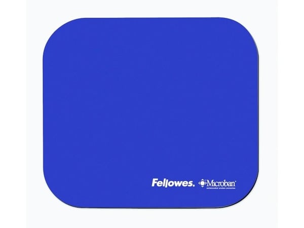 Fellowes Mouse Pad with Microban Protection - Musmatta - marinblå