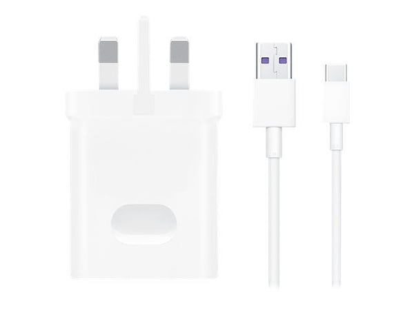 Huawei CP84 - Strömadapter - 40 Watt - 4 A - SFC (USB) - vit