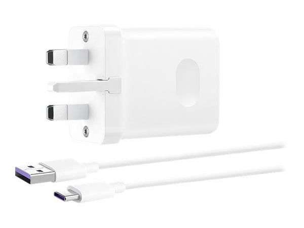Huawei CP84 - Strömadapter - 40 Watt - 4 A - SFC (USB) - vit