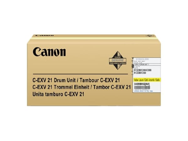 Canon C-EXV 21 - Gul - original - trommelsett - for imageRUNNER C2380i, C2880, C2880i, C3380, C3380i, C3580, C3580i