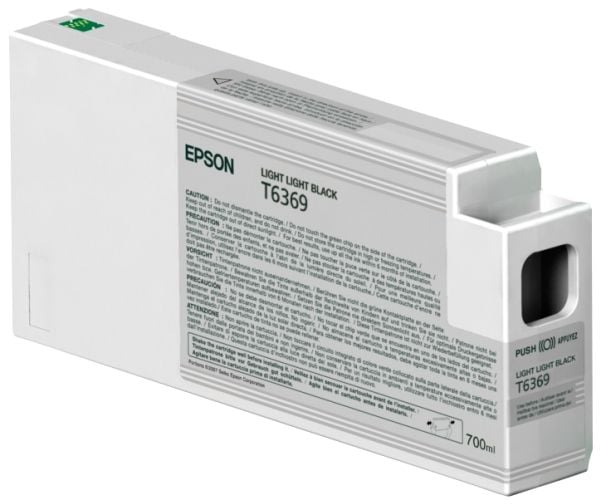 Epson UltraChrome HDR - 700 ml - lysesvart - original - blekkpatron - for Stylus Pro 7890, Pro 7900, Pro 9890, Pro 9900, Pro WT7900