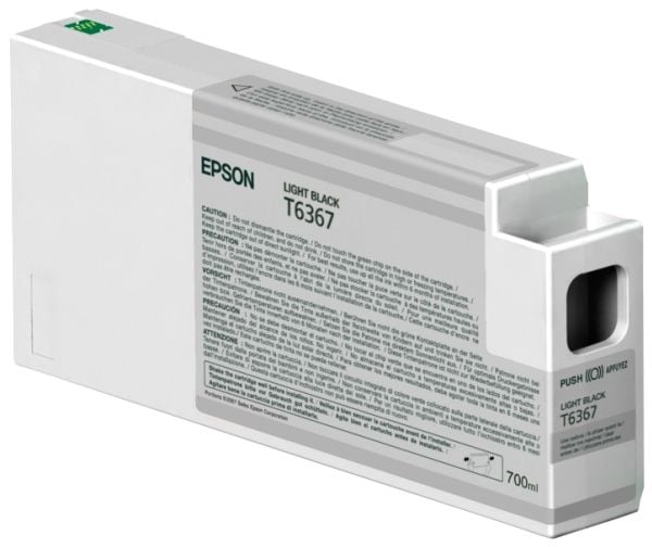 Epson UltraChrome HDR - 700 ml - lys svart - original - blekkpatron - for Stylus Pro 7890, Pro 7900, Pro 9890, Pro 9900, Pro WT7900