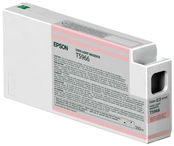 Epson T5966 - 350 ml - livlig lys magenta - original - blekkpatron - for Stylus Pro 7890, Pro 7900, Pro 9890, Pro 9900, Pro WT7900