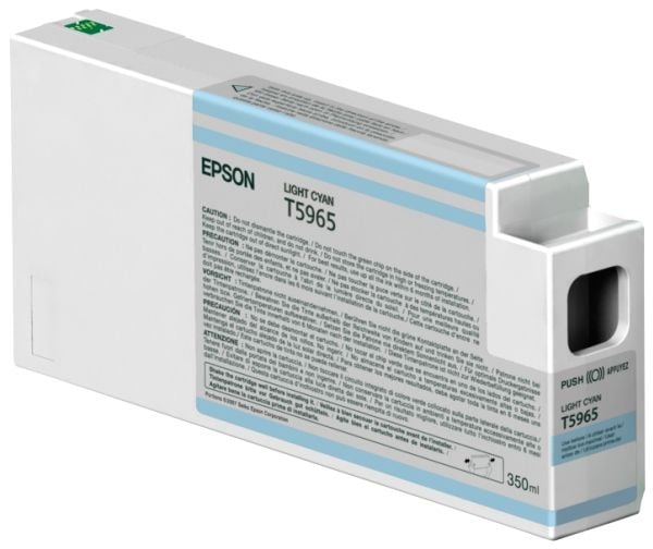 Epson T5965 - 350 ml - lys cyan - original - blekkpatron - for Stylus Pro 7890, Pro 7900, Pro 9890, Pro 9900, Pro WT7900