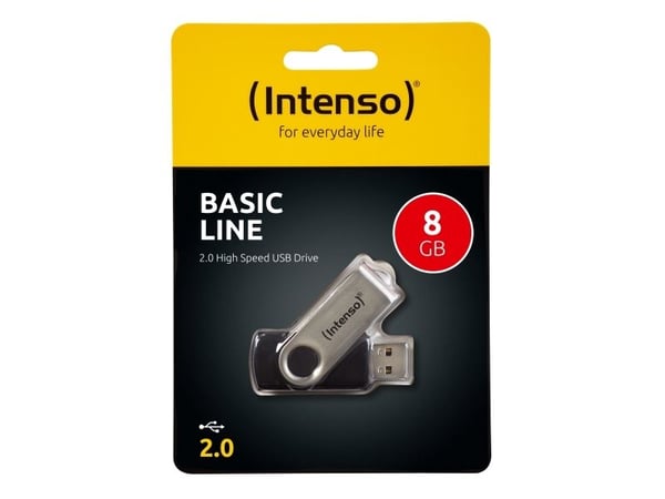 Intenso Basic Line - USB flash-enhet - 8 GB - USB 2.0
