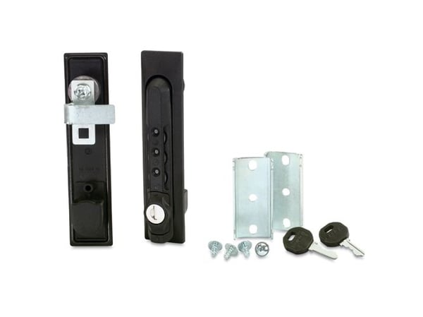 APC Combination Lock Handle - Racksikkerhetslås - svart (en pakke 2) - for P/N: SMTL2K2RM2UCLNC, SMTL3KRM2UCLNC, SRT5KRMXLT-A, SRT6KRMXLT-A, SRT8KR...