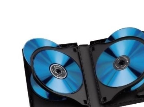 Hama DVD Box 6, Black, Pack - 3 pieces, 6 levyt, Musta, 192 mm, 136 mm, 83 mm, 417 g