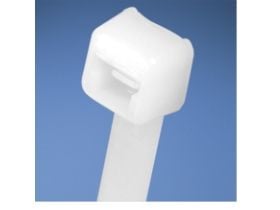 Panduit Cable Tie, 24.7"L (627mm), Light-Heavy, Nylon, Natural, 100pc, Nylon, 627 mm
