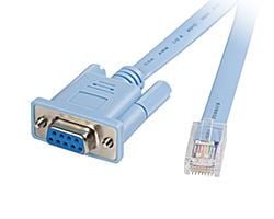 Cisco - Seriell kabel - RJ-45 (hann) til DB-9 (hunn) - for Cisco 28XX, 28XX 2-pair, 28XX 4-pair, 28XX V3PN; Catalyst 2960