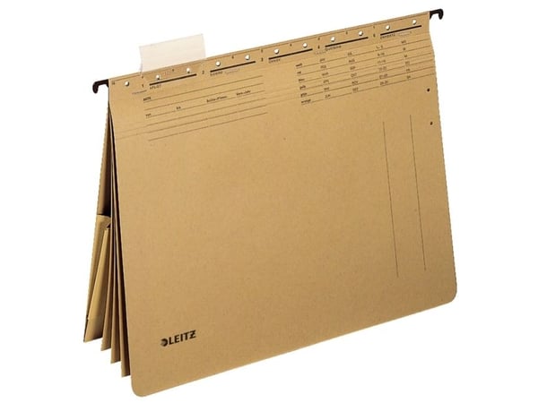 Leitz ALPHA - brun - A4 - papp - DIN 821 (1983-00-00)