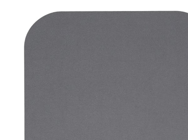 Fellowes Mouse Pad with Microban Protection - Musmatta - matt silver