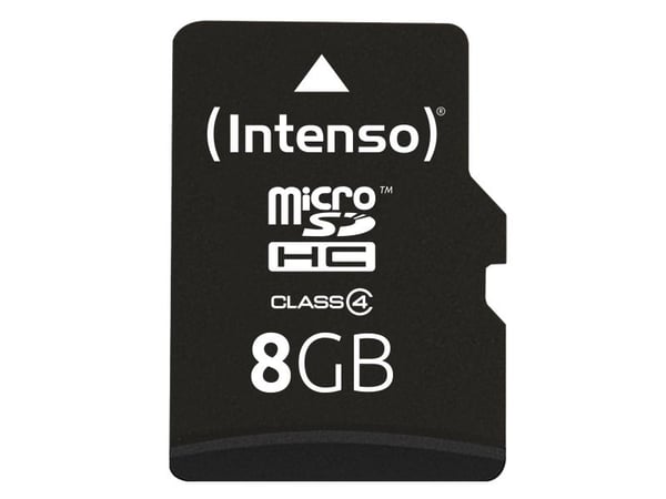 Intenso - Flashminnekort - 8 GB - SDHC