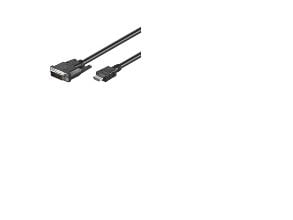 Goobay MMK 630-300 3.0m (HDMI-DVI), 3 m, HDMI, DVI-D, musta, uros/naaras)