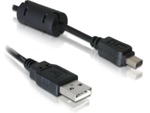 Delock - USB-strømkabel - USB hann til digitalt kamerakontakt hann - 1 m