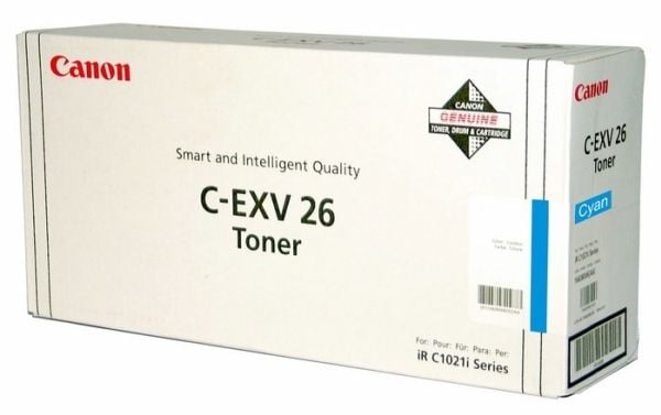 Canon C-EXV 26 - Cyan - original - tonerpatron - for imageRUNNER C1021, C1021i, C1021iF
