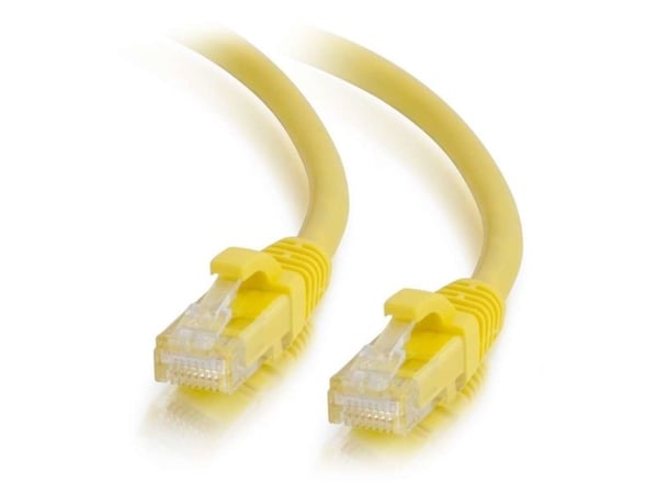 C2G Cat6 Booted Unshielded (UTP) Network Patch Cable - Koblingskabel - RJ-45 (hann) til RJ-45 (hann) - 2 m - UTP - CAT 6 - formstøpt, uten hindring...