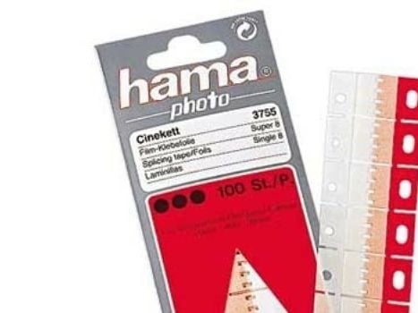 Hama Film Splicing Tape Cinekett, 100 stykker, 11 g, 65 mm, 145 mm, 4 mm