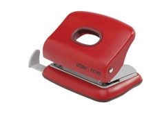Rapid Hullemaskin FC20 2hull/20ark Rød, 20 ark, Rød, 8 cm