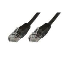 MicroConnect - Nettverkskabel - RJ-45 (hann) til RJ-45 (hann) - 3 m - UTP - CAT 5e - svart