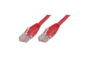 MicroConnect - Nettverkskabel - RJ-45 (hann) til RJ-45 (hann) - 10 m - UTP - CAT 6 - rød