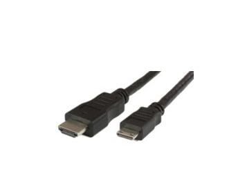 MicroConnect - HDMI-kabel - HDMI hane till 19 pin mini HDMI Type C hane - 2 m