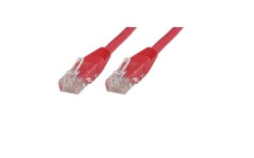 MicroConnect - Nettverkskabel - RJ-45 (hann) til RJ-45 (hann) - 15 m - UTP - CAT 6 - rød