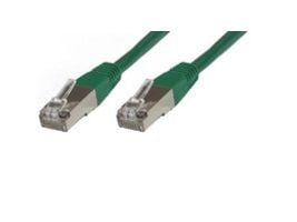 Microconnect STP6005G, 0,5 m, Cat6, F/UTP (FTP), RJ-45, RJ-45, Vihreä