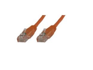 MicroConnect - Nettverkskabel - RJ-45 (hann) til RJ-45 (hann) - 10 m - UTP - CAT 6 - halogenfri - oransje