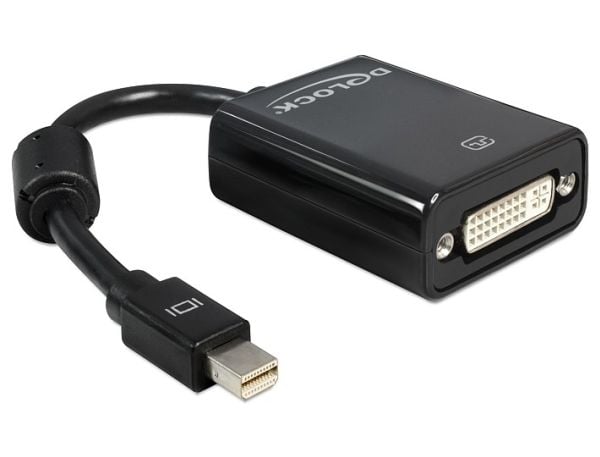 Delock - DVI-kabel - Mini DisplayPort (hann) til DVI-I (hunn) - 18 cm