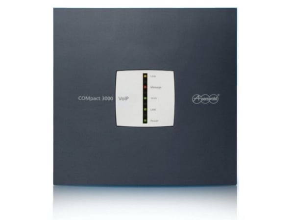 Auerswald COMPact 3000 ISDN - Hybrid PBX - 1 x 10/100