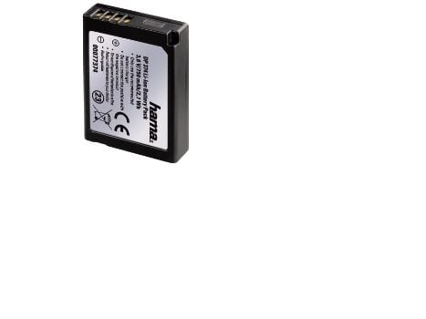 Hama DP 374 - Batteri - Li-Ion - 850 mAh - svart - for Panasonic Lumix DMC-3D1, TZ25, TZ30, TZ31, TZ35, TZ36, TZ6EF-S, TZ8, ZS19, ZS25, ZS5, ZS7