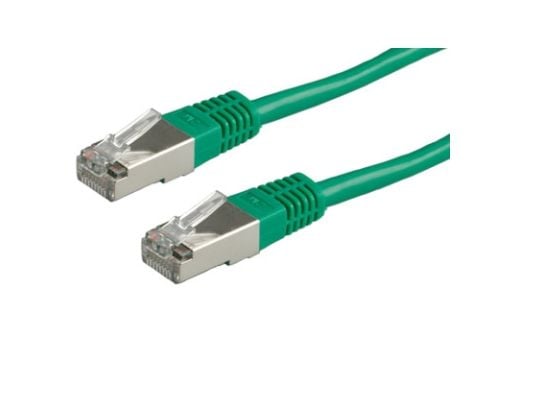 ROLINE 21.15.1383, 10 m, Cat6, S/FTP (S-STP), RJ-45, RJ-45, Grønn