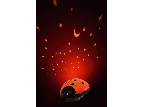 ANSMANN 4 KIDS - Nattlampa - LED - 0.16 W - blue/green/yellow light - ladybird